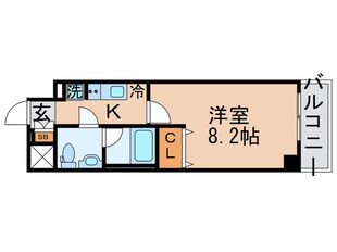 AZEST梅島(301)の物件間取画像